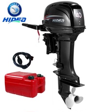 Лодка надувная hidea海的船外机2冲40马力船马达路亚橡皮艇冲锋舟 舷外机 发动机 sea