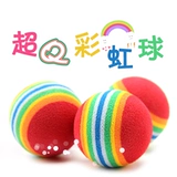 Радужная интерактивная игрушка, кот, котенок, домашний питомец, антистресс, 4.2см