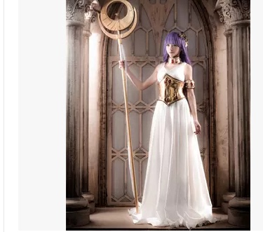 taobao agent Saint Seiya Cos goddess Athena Cosplay clothing special spot