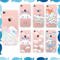 Sanrio, мультяшный прозрачный чехол для телефона, защитный чехол, Cinnamoroll, 8plus