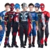 Ngày trẻ em biểu diễn trang phục Avengers cosplay quần áo Iron Hulk anh hùng phù hợp với Captain America