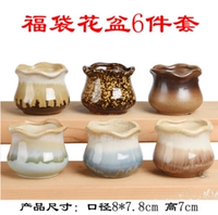 Набор цветочных горшков Lucky Bag, 6 предметов