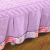 Gia đình bốn vẻ đẹp bedspread kích thước giường massage bedspread áo khoác cao cấp có thể được tùy chỉnh đặc biệt cung cấp miễn phí vận chuyển tím hồng - Trang bị tấm tìm mua ga phủ giường spa Trang bị tấm