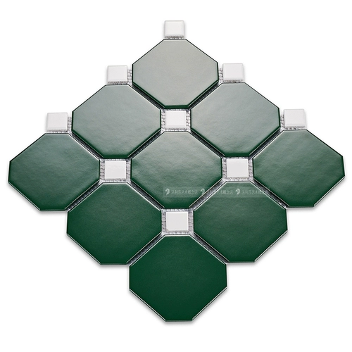 Желтая нескользящая черная розовая зеленая белая мозаика