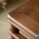 Новый китайский настольный стул Black Hoaca Callicraphy Table Полная деревянная картина корпус антикварной стойки комбинация мебели комбинация