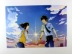 Tên của bạn Lihua 泷 Ba lá 8 embossed poster phim hoạt hình Nhật Bản anime tường stickers mural dán