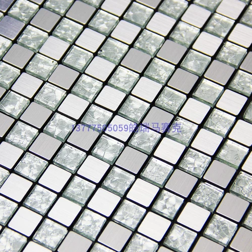 Алюминиевая пластическая плата Кристаллическая стеклянная мозаика самостоятельная самона