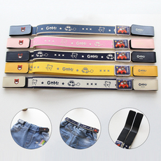 Пояс gomi高端韩国儿童皮带卡通小熊男童腰带女童松紧可调节小学生皮带