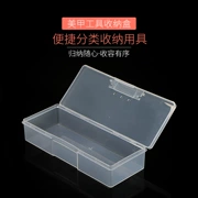 New nail hộp lưu trữ công cụ màu hộp nhựa purse box nail tool set chủ bút hộp đồ trang sức