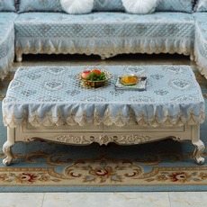 Коврики Журнальный столик 欧式茶几垫奢华客厅边几角几正方形桌布家用美式茶几盖巾台布包邮