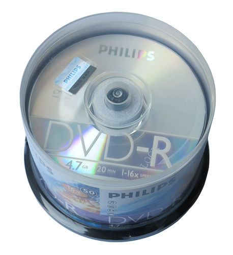 Philips CD DVD-R Blank Disc DVD+R Рекордер CD-RMB с хорошей стволом 4,7 г 50 таблетки