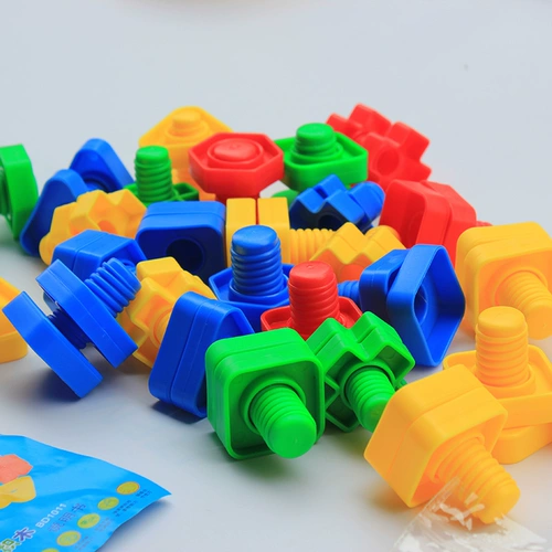 Геометрическая игрушка, конструктор, пластиковый винт для тренировок, раннее развитие