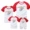 Giai điệu lắc lư bay đỏ như bố mẹ mặc con hè mặc cho gia đình ba chiếc áo thun ngắn tay bốn mùa cho bé - Trang phục dành cho cha mẹ và con bộ thun đẹp gia đình