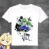 Oriental dự án anime T-Shirt ngoại vi dài tay áo trắng lỏng giản dị T-Shirt tùy chỉnh hai nhân dân tệ phim hoạt hình sticker mèo cute Carton / Hoạt hình liên quan