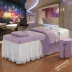 Cao cấp bông và vải lanh vẻ đẹp giường bao gồm bốn bộ châu Âu nhỏ sang trọng thẩm mỹ viện đặc biệt massage bông giường bìa đơn giản các mẫu ga giường spa Trang bị tấm