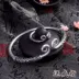 Cổ điển Nổi Móng Tay Vòng Đeo Tay Qi Tian Da Sheng Nam và Nữ Vài Sinh Viên Tôn Ngộ Không Vàng Hoop Wristband Quà Tặng Vòng đeo tay Cuff
