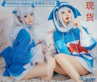 Spot Hololive Vtuber Shark Kaki Gulla Cos Cos Anime Women's Women's Women's Women
