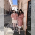 [Spot] Thị trấn 姗姗 Daocheng Yading Giảm tuổi! Ngọt ngào và linh hoạt hai màu áo dài và ngắn lỏng # Áo khoác ngắn