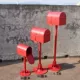 90 см красный почтовый ящик