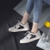 Giày nữ mùa thu 2018 mới giày vải hoang dã Sinh viên Hàn Quốc sang trọng mang giày gió retro giay the thao nu Plimsolls