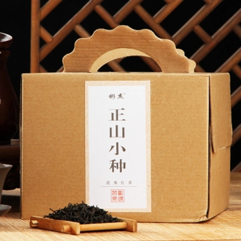 正山小种红茶实惠盒子包装600克