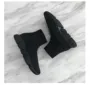 Huangfu vớ đen tinh khiết giày đen chiến binh đen dưới nam giới và phụ nữ các cặp vợ chồng cao để giúp căng giày kích thước lớn ulzzang mất mùa xuân giày sneaker nữ 2021