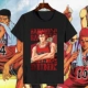 Slam dunk thủy triều áo thun thương hiệu tên chung Sakuragi Mitsui Shou ngoại vi quần áo bóng rổ trẻ áo thun ngắn tay nam t