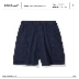 PSO Brand 18SS5 túi đôi dụng cụ cotton giặt đơn giản màu nguyên bản năm điểm quần short nam Quần short