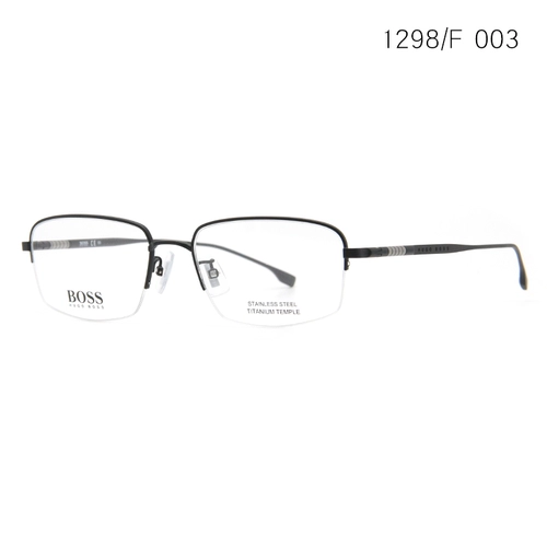 Hugo Boss/Hugos 1298 Fashion Pure Titanium Frame Business Half -Frame Myopia Glasses рамки