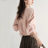 Брендовый свитшот, ремень, лонгслив, на шнурках