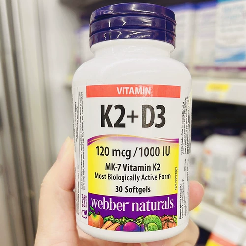 Связанный канадский канадский витамин K2+D3 Композитная капсула 30 мужчин подходят для женщин в среднем уровне и пожилых людях.