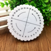Đĩa coder Dây tròn vuông handmade DIY trang sức phụ kiện công cụ vật liệu ngọc bích vòng tay Trung Quốc nút - Vòng đeo tay Clasp
