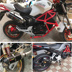 Xe máy Kawasaki Ninja hot rod nhỏ ống khói chân trời colinear với ống xả chung muffler Scorpio bô xe máy exciter 135 Ống xả xe máy