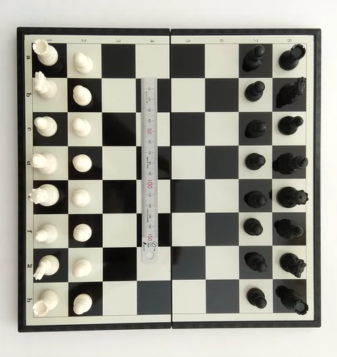 Международные шахматные пластиковые магниты Складываемые магнитные портативные портативные переносные -один на курсе