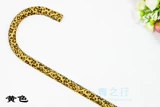 [爵士舞拐杖道具 豹纹肚皮舞杖 花纹跳舞表演出舞蹈拐杖 幼儿藤杖]