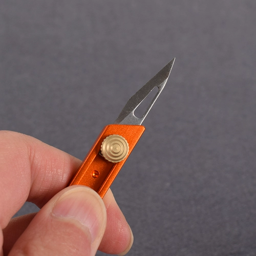 EDC алюминиевый сплав курьер Mini -Art Portable Pocket Tool News Gear Gear -Type -Thepe Keofe
