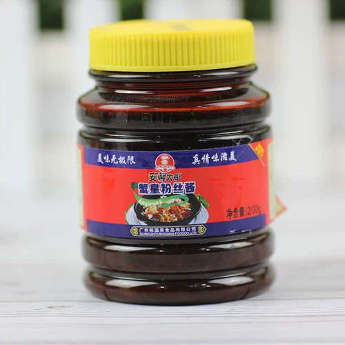 Weizi Mei Antry Crab Emperor Sauce Sauce 200 Г краб Желтый вентилятор Ant Crab Crab, краб желтый соус из морепродукты сухожие порошок
