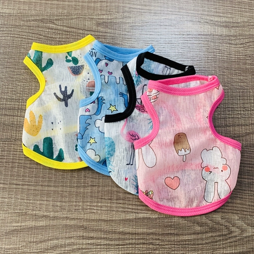 Pet Dog Spring и Summer Dress Teddy VIP VIP Bear Valle Продавца Постоянная слепая тонкая профилактика комаров