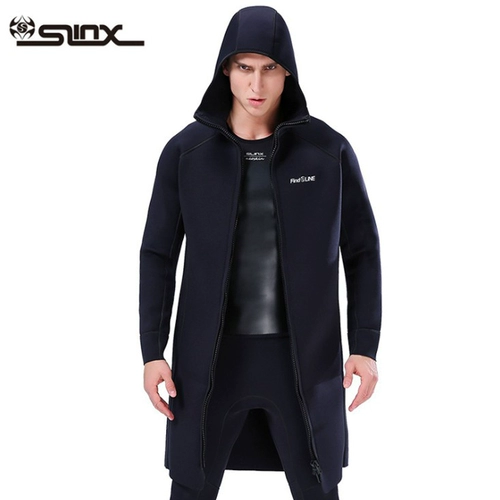 Плащ с капюшоном, удерживающий тепло лонгслив, водонепроницаемая куртка подходит для мужчин и женщин, 3mm, защита от солнца