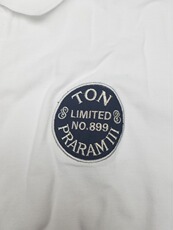 Аксессуары для бильярда 现货全新泰国原装ton中国代理斯诺克小头台球杆白色短袖t带领上衣