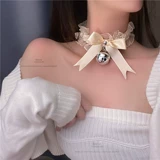 Сексуальный колокольчик, ожерелье, небольшой дизайнерский чокер, монстрик, японские и корейские