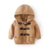 Áo khoác cotton cho bé trùm đầu mùa đông 2018 Trẻ em mới mặc quần áo trẻ em cộng với áo khoác nhung dày wt-9101 áo khoác phao trẻ em Áo khoác