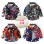 Mẫu áo sơ mi trẻ em mùa đông 2019 cho bé trai quần áo trẻ em cộng với áo nhung dày tx-a021 - Áo sơ mi thời trang trẻ em