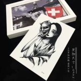 Водостойкие тату наклейки подходит для мужчин и женщин, маска, долговременный эффект, новая коллекция
