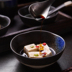Sáng tạo Nhật Bản tráng men vẽ tay nhà hàng gốm bộ đồ ăn hộ gia đình sứ bát bát gạo với tay cốc muỗng muỗng nhỏ Đồ ăn tối