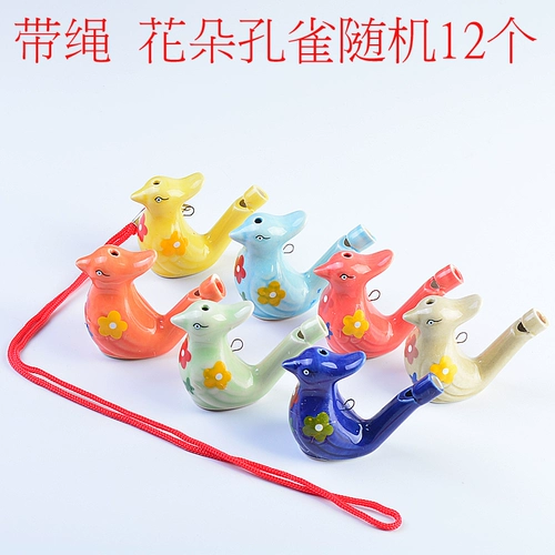 Детский свисток, игрушка, комплект, китайский гороскоп, ручная роспись