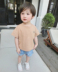 Ivan trẻ em quần áo mùa hè ăn mặc gia đình cha mẹ và con mặc ngắn tay T-shirt Hàn Quốc phiên bản của bông và vải lanh mẹ và con trai nạp với cha và con trai những người yêu thích Trang phục dành cho cha mẹ và con
