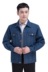 Mùa xuân và mùa thu trung niên áo khoác nam giản dị áo khoác nam mỏng phần cha trung niên denim áo khoác nam - Áo khoác áo jacket Áo khoác