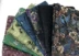 Vải satin thổ cẩm tối màu truyền thống, vải DIY thủ công, nhiều loại vải phong cách quốc gia
