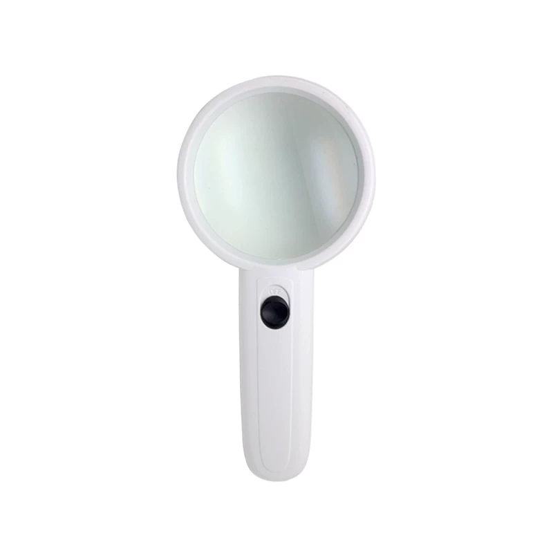 Handheld magnifying glass, reading, 15 times increase, 4 times increase, 3 times increase